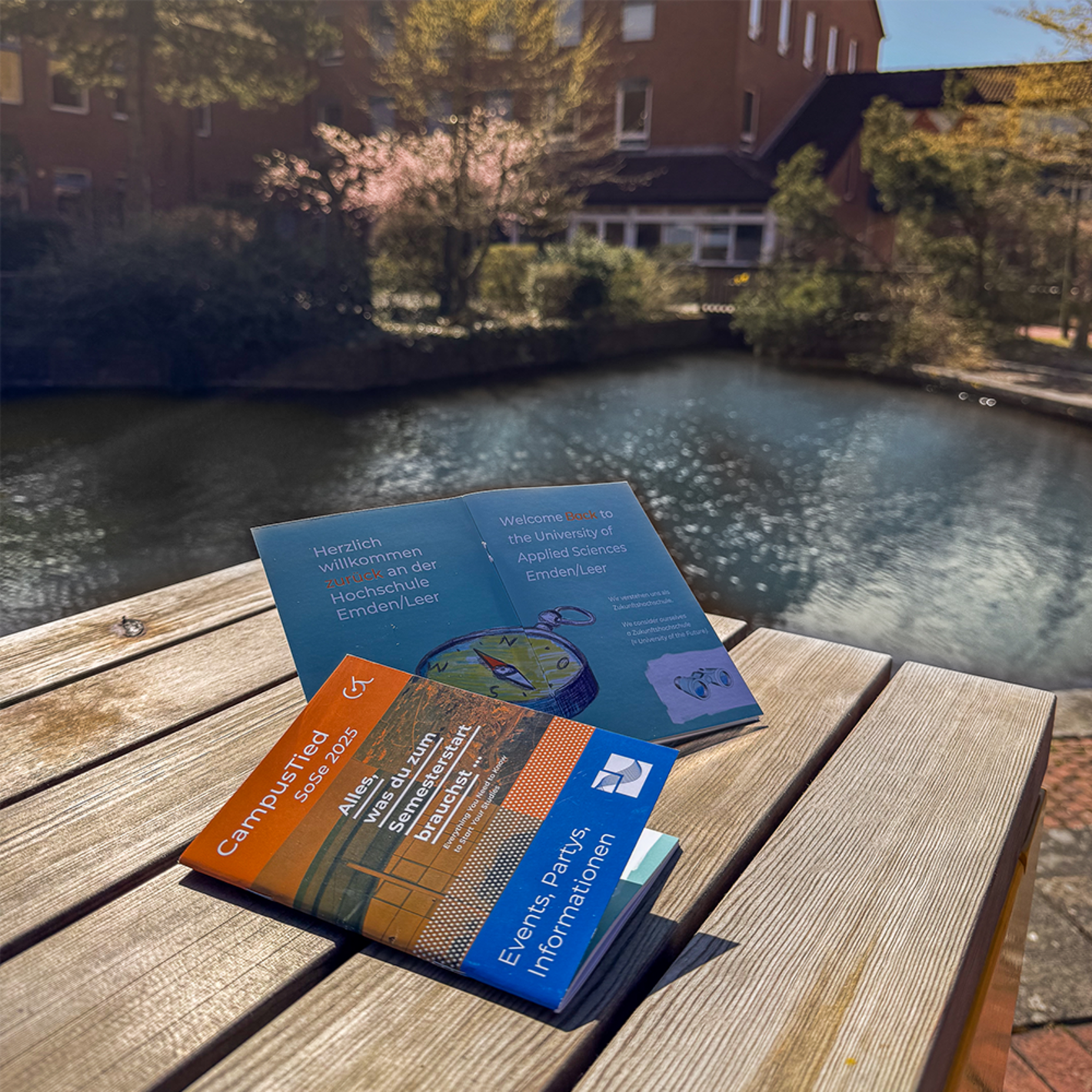 Foto der CampusTied-Zeitschrift