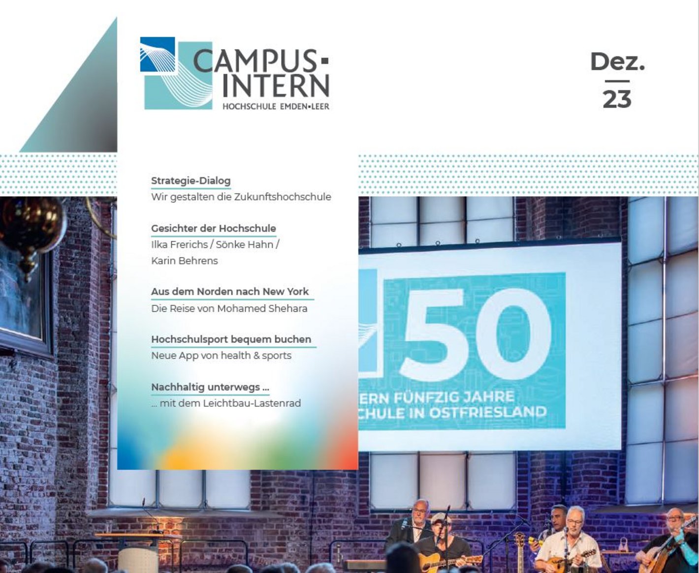 Ausgabe Dezember 2023, Campus intern
