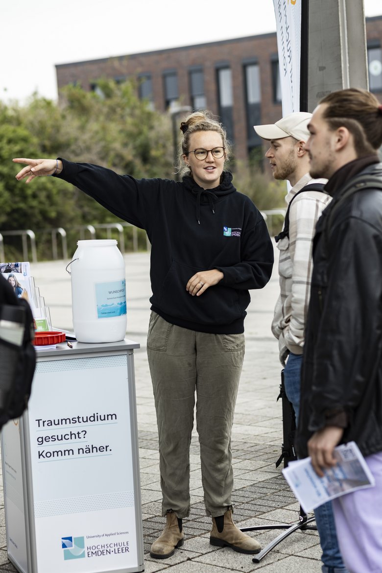 Der erste Tag ist immer aufregend. Die Organisatoren der Hochschule haben aber alles sehr gut vorbereitet.