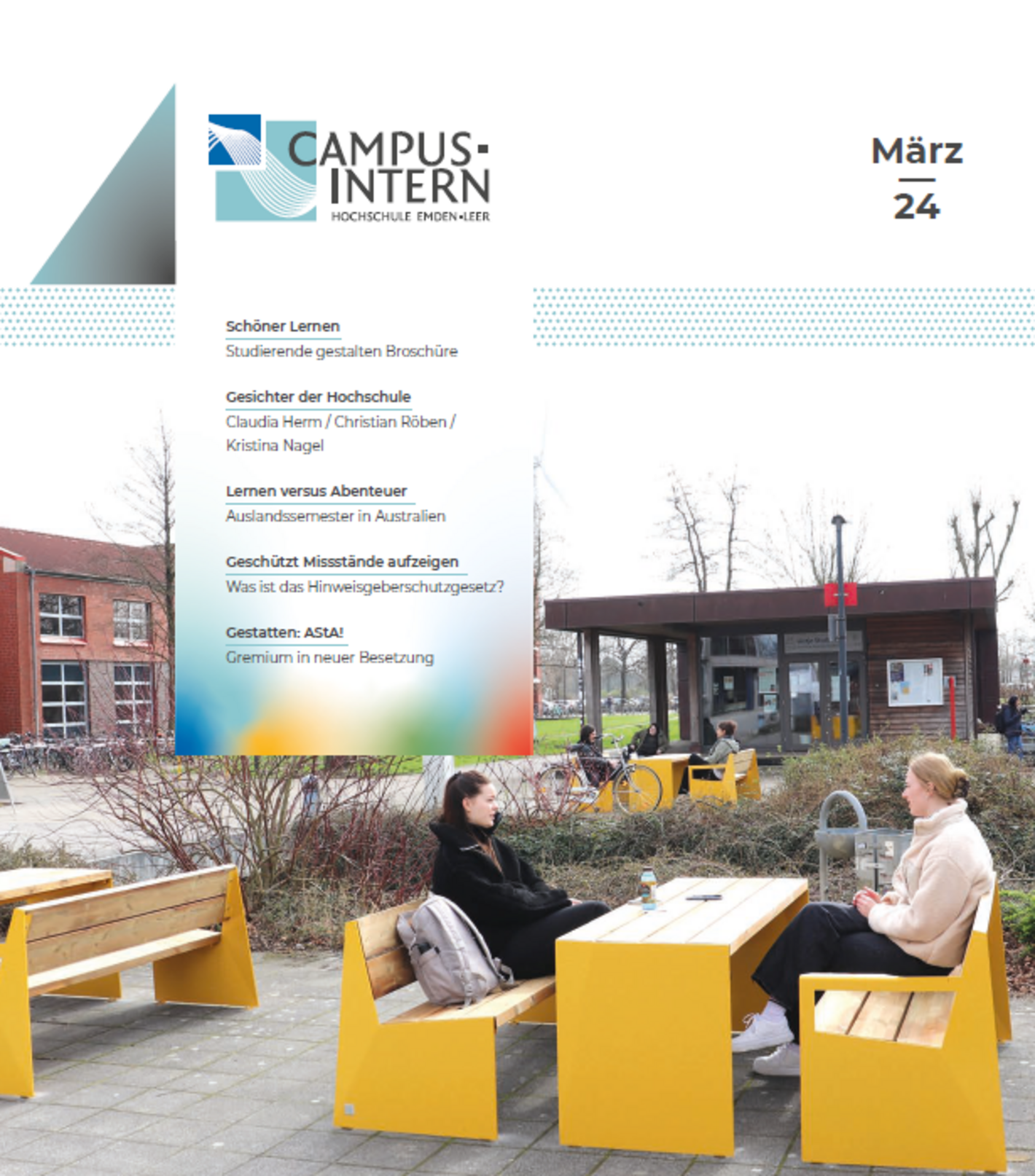 Ausgabe März 2024, Campus intern Ausgabe März 2024, Campus intern
