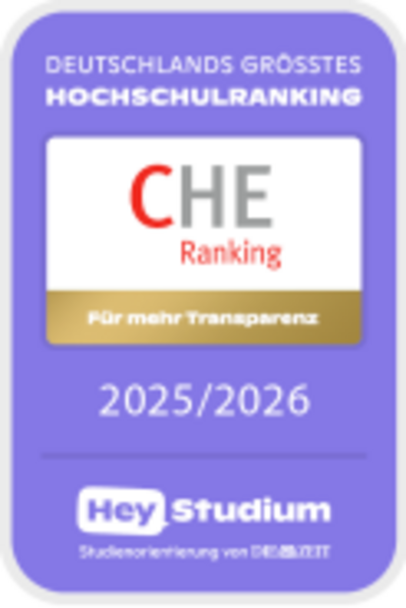 Siegel CHE-Ranking