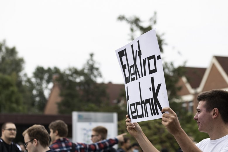 Der erste Tag ist immer aufregend. Die Organisatoren der Hochschule haben aber alles sehr gut vorbereitet.