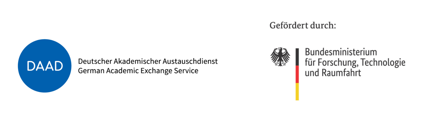 Gefördert durch den DAAD und das Bundesministerium für Forschung, Technologie und Raumfahrt