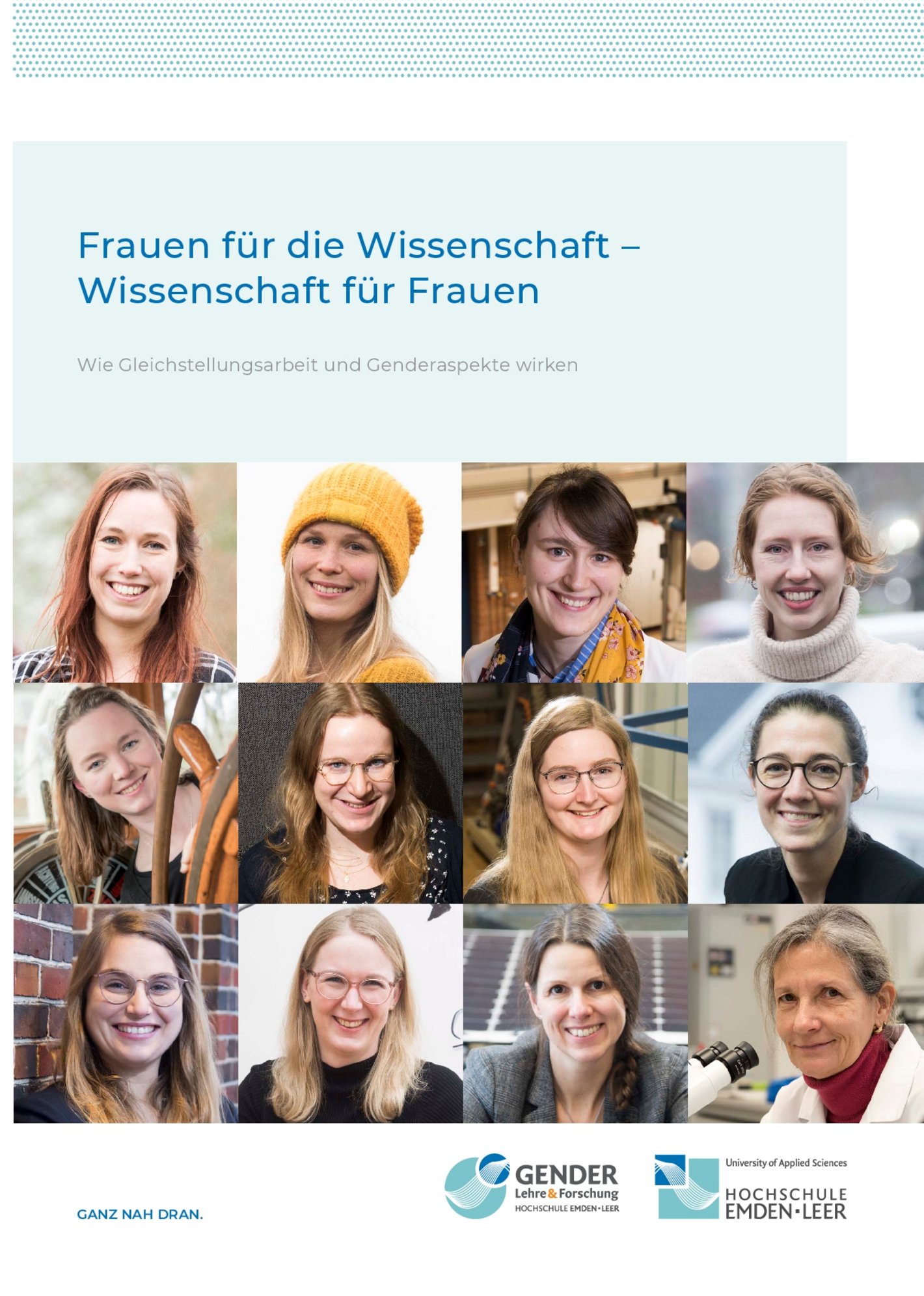 Deckblatt Frauen für die Wissenschaft