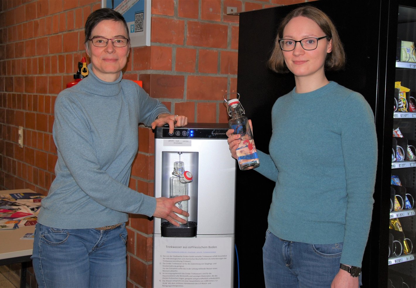 Wasserspender an der HS Emden/Leer