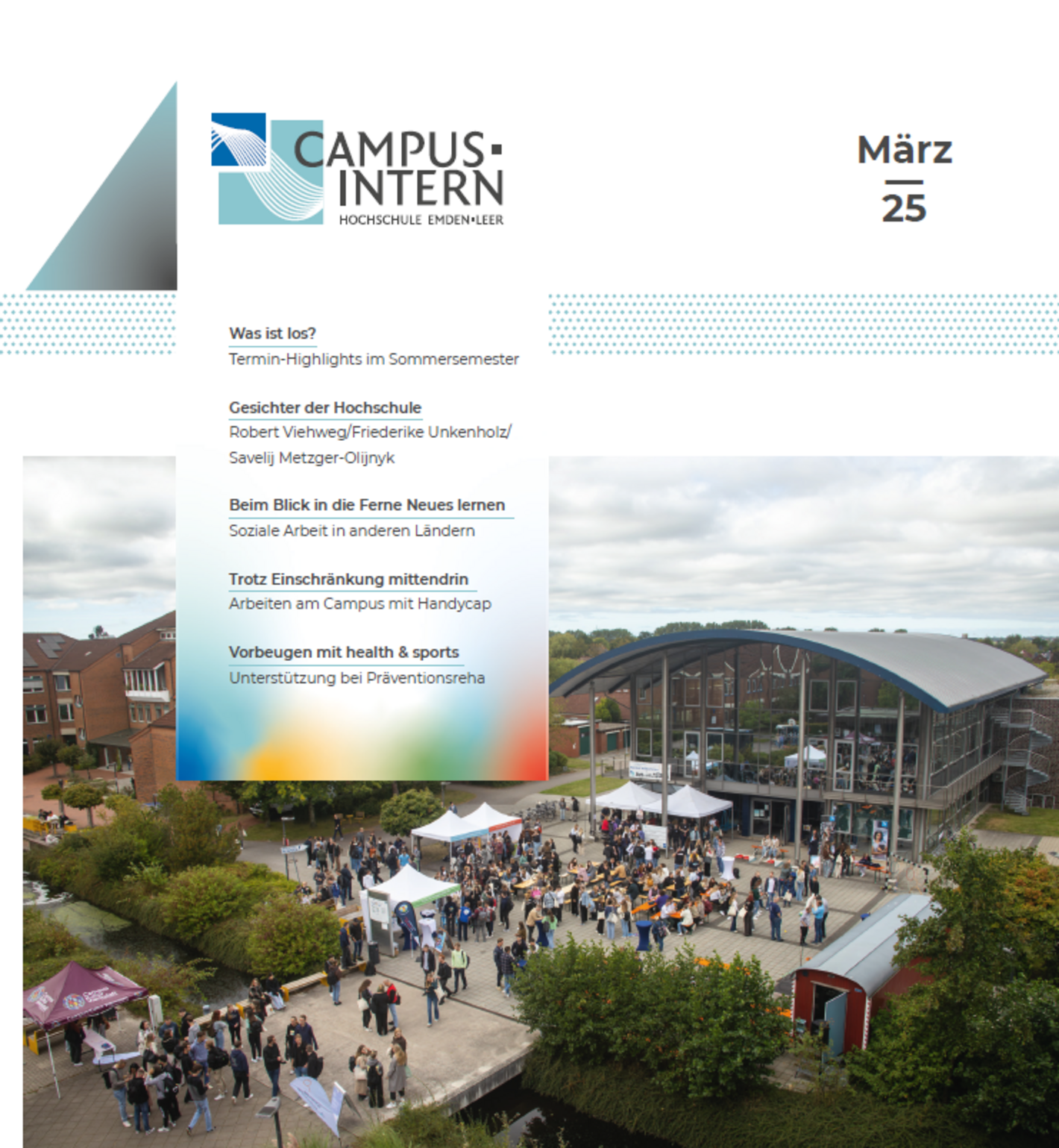 Ausgabe März 2025, Campus intern Ausgabe März 2025, Campus intern