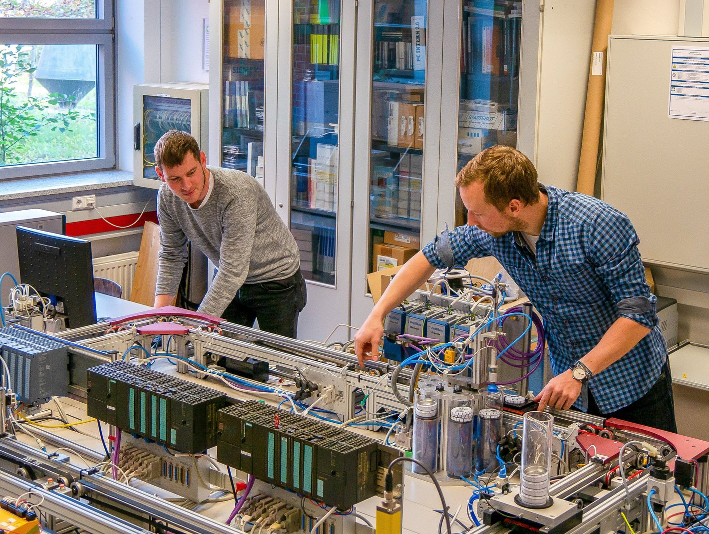 Produktionsmodellanlage für Projekte