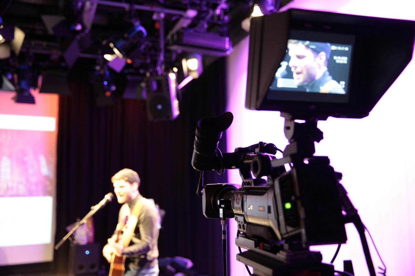 Live Musik im Studio