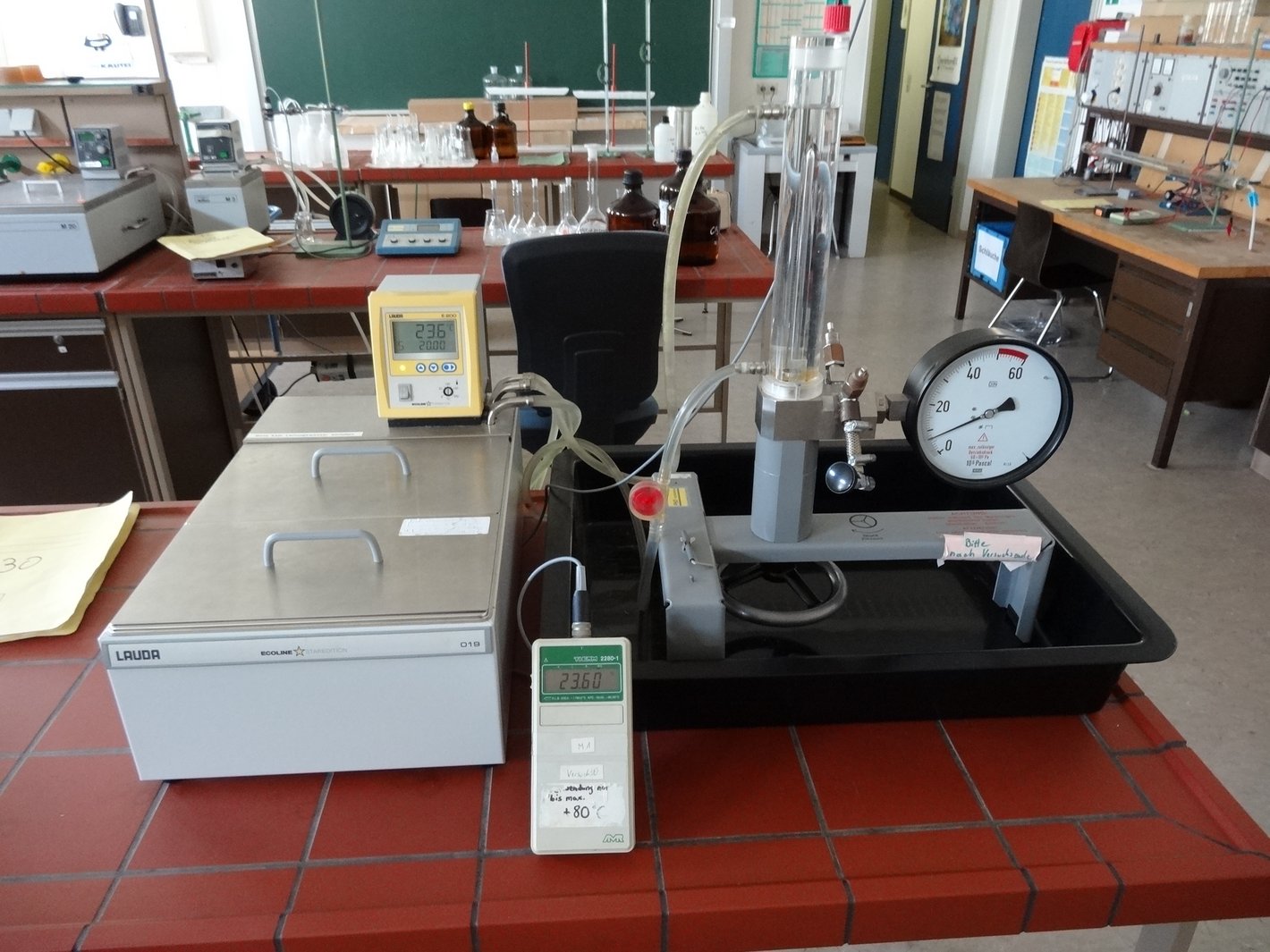 Reale Gase/Kritischer Punkt PC01 Versuch: Reale Gase/Kritischer Punkt PC01